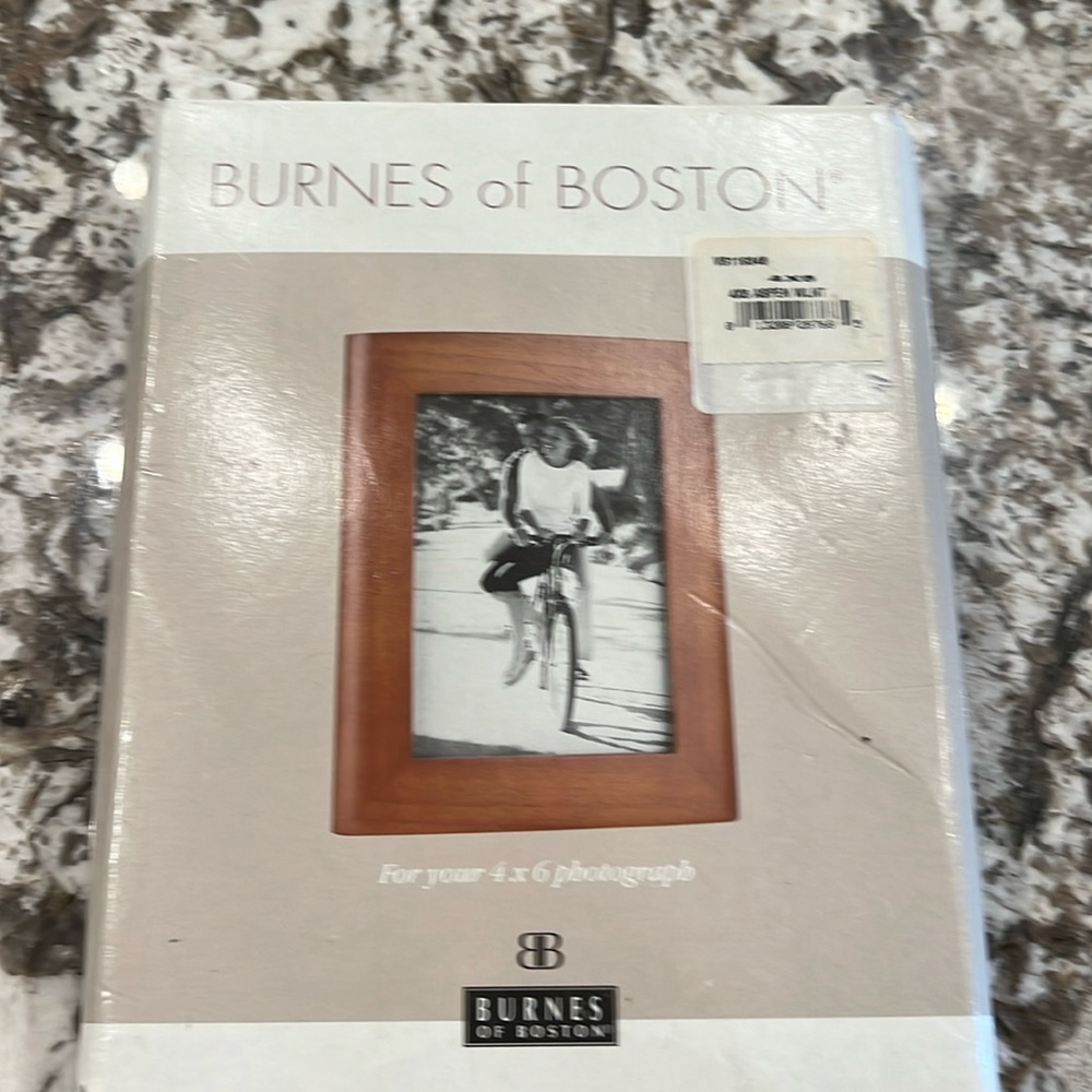 Burnes of Boston 4X6 Curved Woods-Aspen Walnut for you 4X6 Photographs very nice